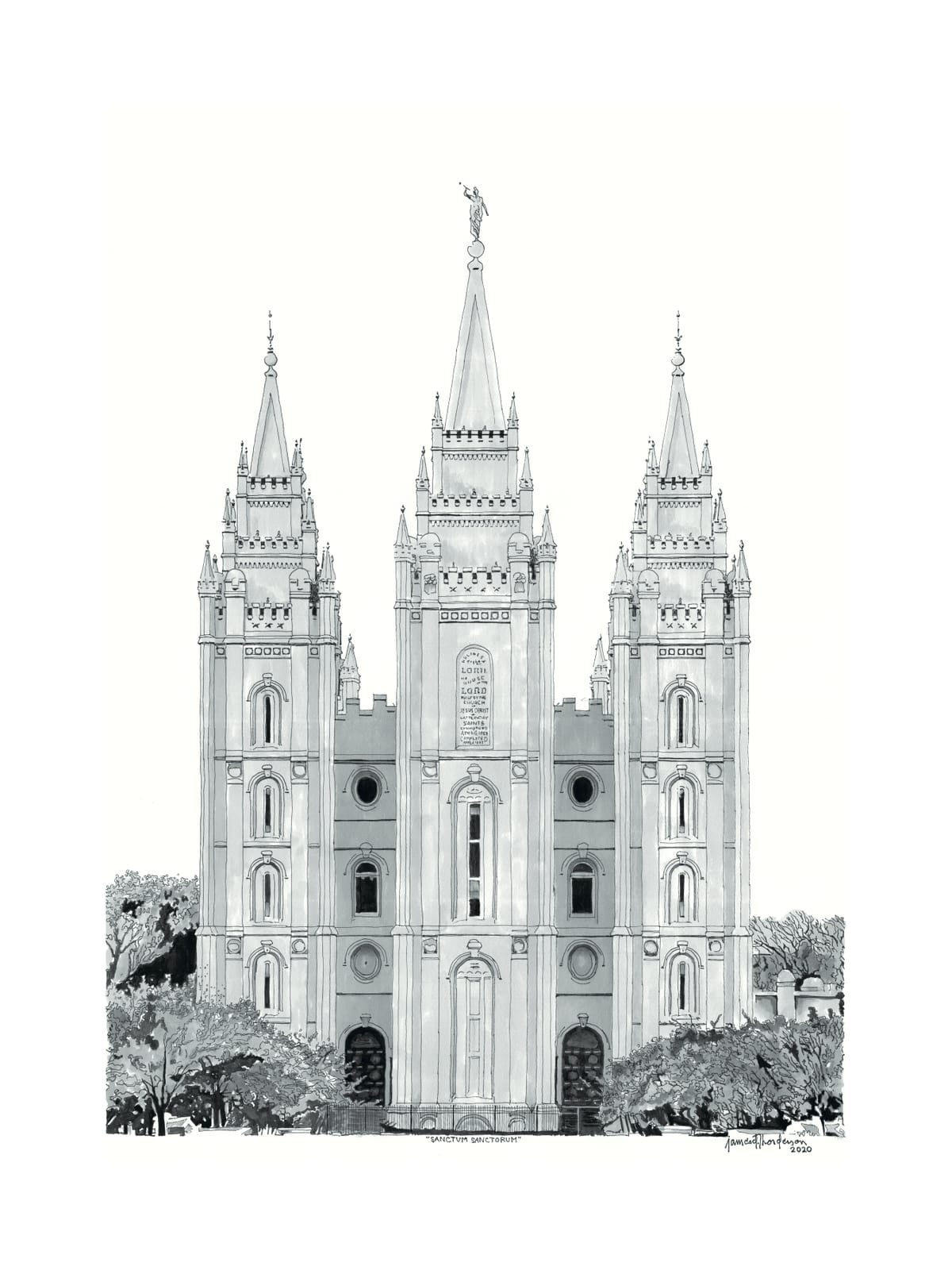 Salt Lake City-Sanctum Sanctorum